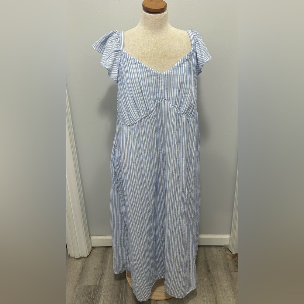 Ruffle sleeve Maxi!